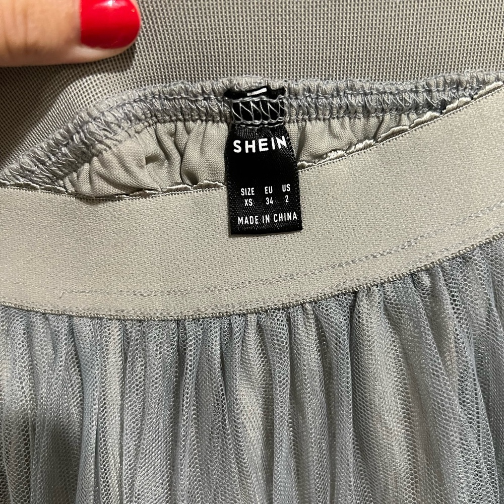 SHEIN Tulle Maxi Skirt